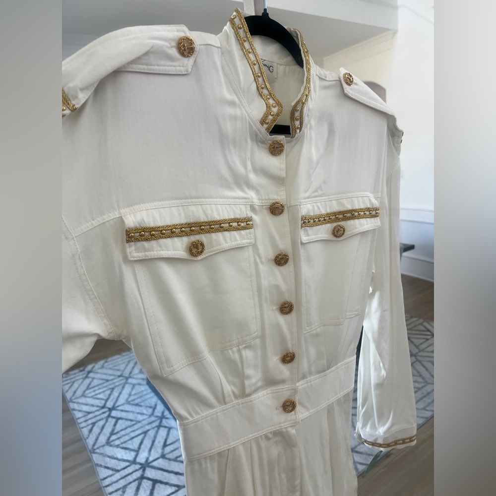 Vintage 1980s Icing Sailor-Inspired Jumpsuit – Size M – Euc - Picture 6 of 9